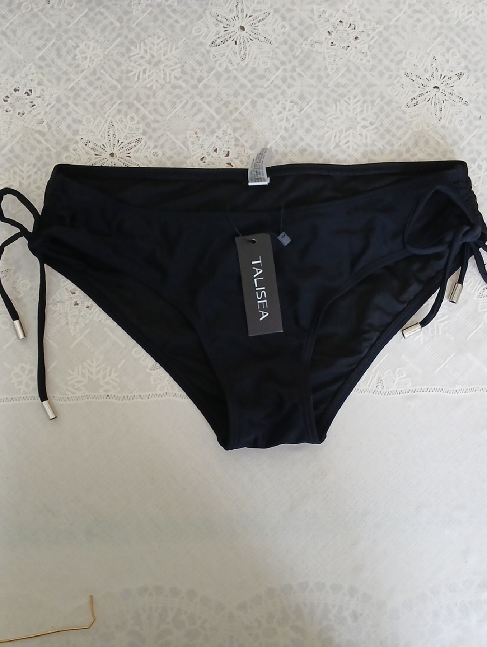 Talisea Womens Low Rise Bikini Bottoms XS